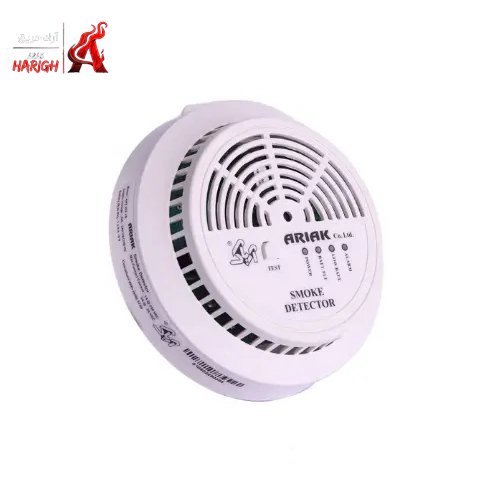 دتکتور دود ۲۲۰ ولت موضعی باتری خور آریاک مدل ASZ-220BR