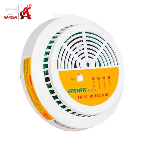 دتکتور حرارت ثابت ۲۲۰ ولت موضعی باتری‌خور آریاک مدل AHZ-220R