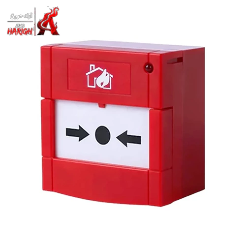 شستی قابل ریست اعلام حریق سنس مدل RC-100